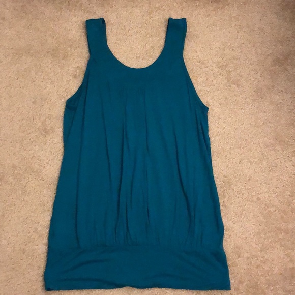 Teal sequin tank - Picture 4 of 5